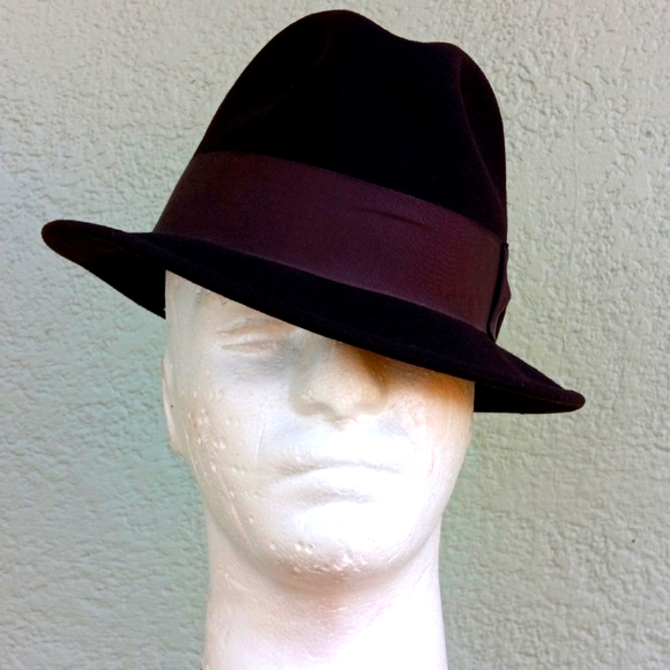 Dorfman Pacific (L.A) Men's Vintage Pure Wool Luxury Hat/Head Cover